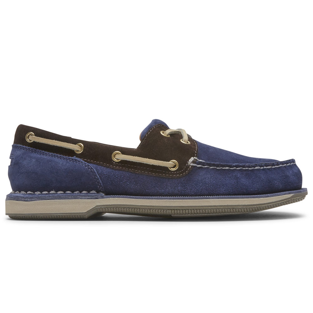 Rockport Perth Castanhas - Sapatos de Vela Rockport Homem Promoções Protugal